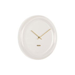 Nástenné hodiny Cadiz Disc Karlsson KA6166WH, 35cm